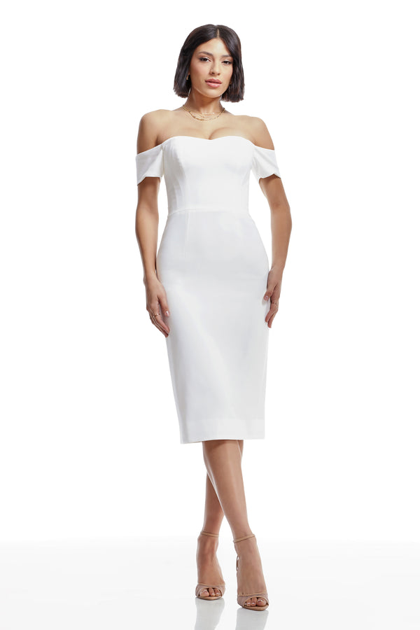 Bailey Dress / OFF WHITE