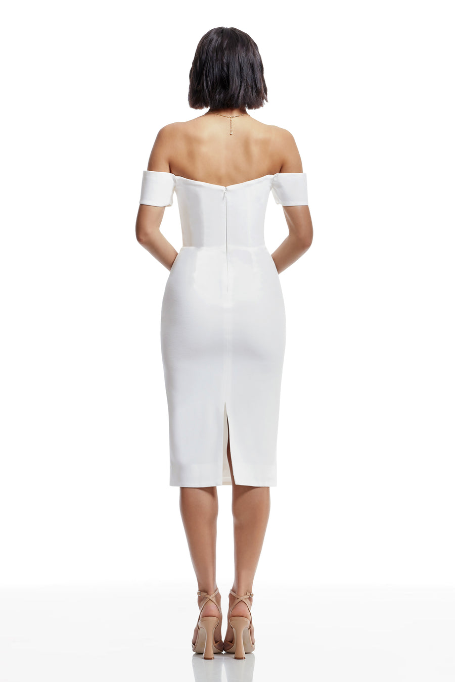 Dress The Population Bailey Dress - White - S Dress The Population Bailey Dress - White - S