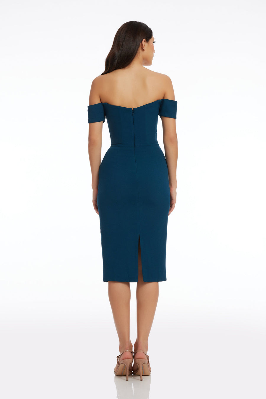 Bailey Dress / PEACOCK BLUE