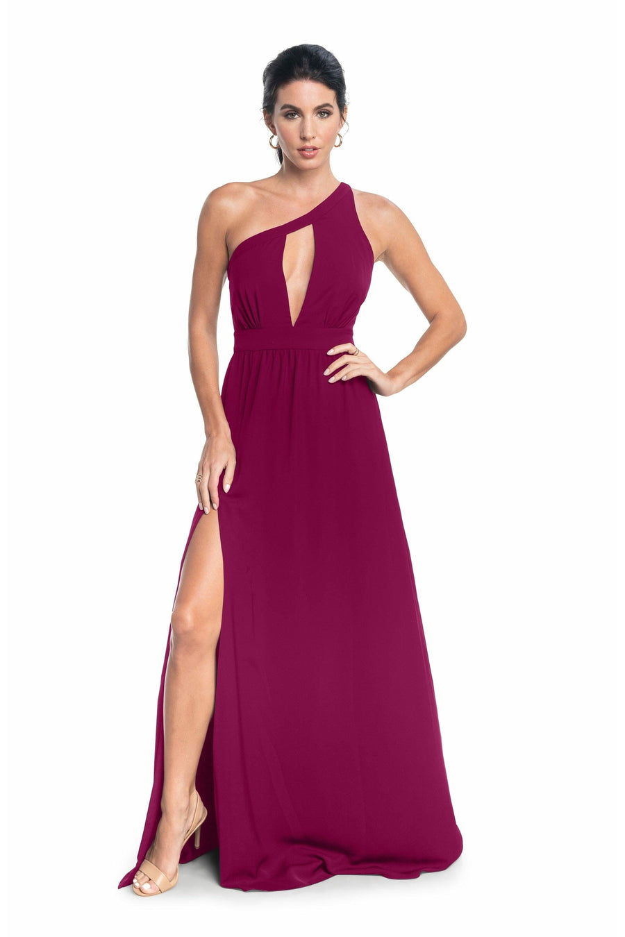 Dresses / DARK MAGENTA