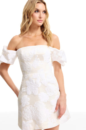 BECKETT DRESS / WHITE