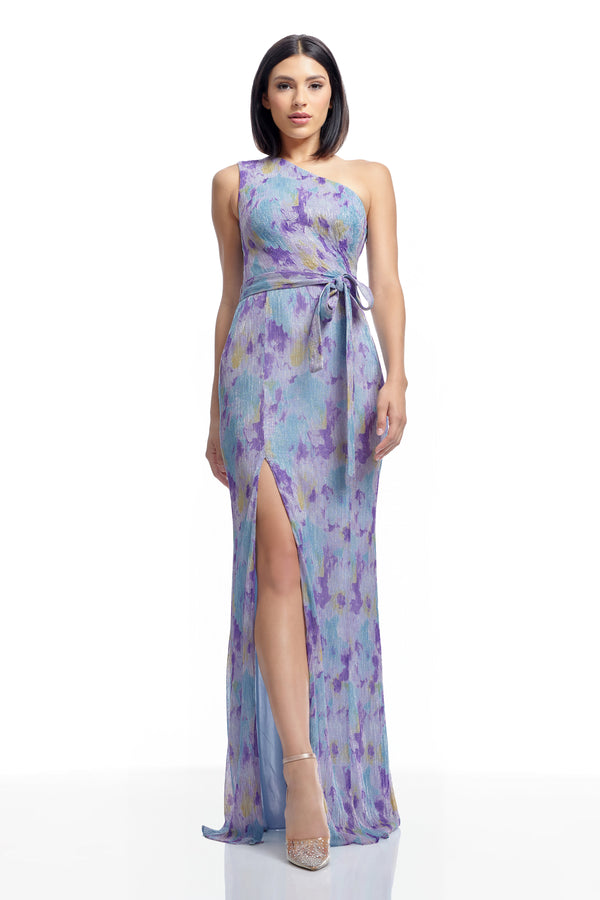 BELLA DRESS / SKY MULTI