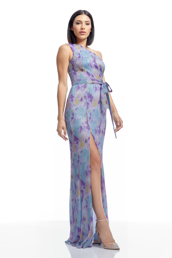 BELLA DRESS / SKY MULTI