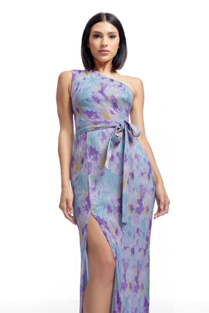 BELLA DRESS / SKY MULTI