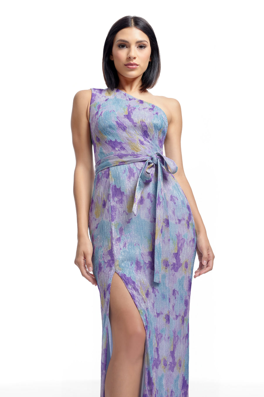 BELLA DRESS / SKY MULTI