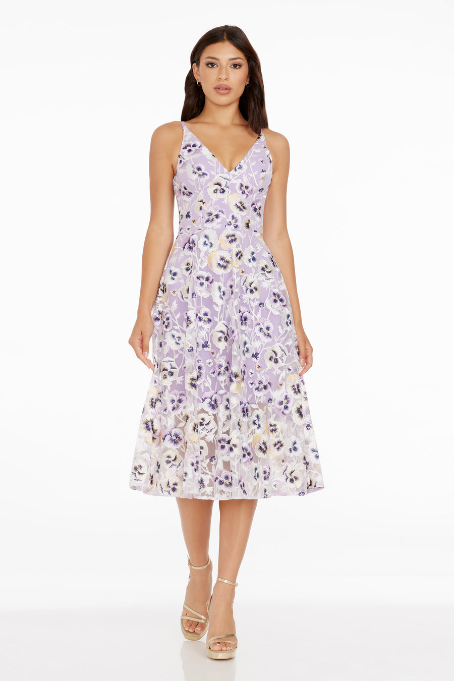 Dress the Population Blair Dress - Purple Dress the Population Blair Dress - Purple