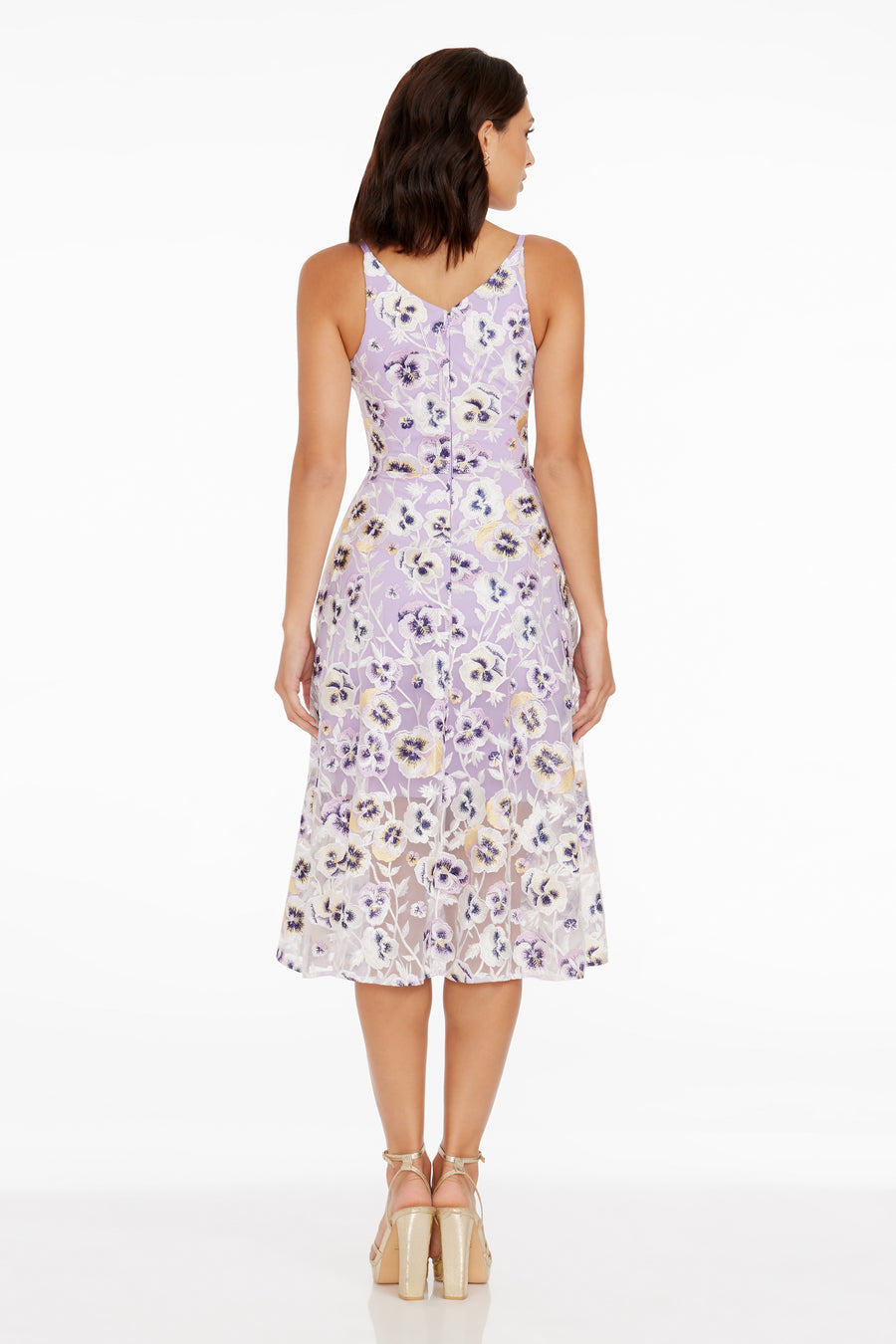 Blair Dress / LAVENDER MULTI