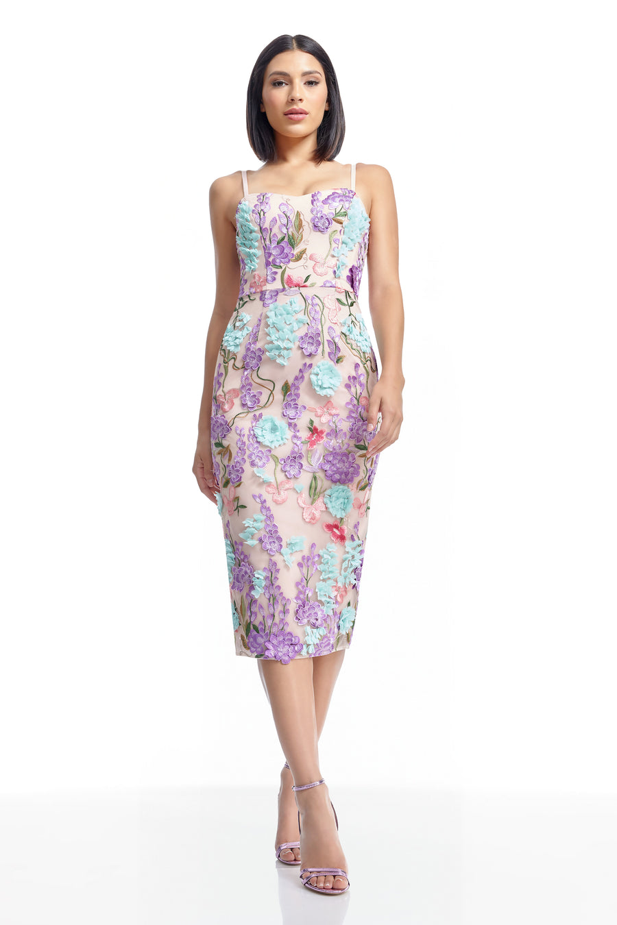 Blakely Dress / Blush Multi