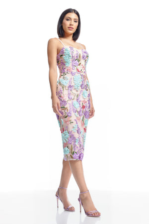 Blakely Dress / Blush Multi
