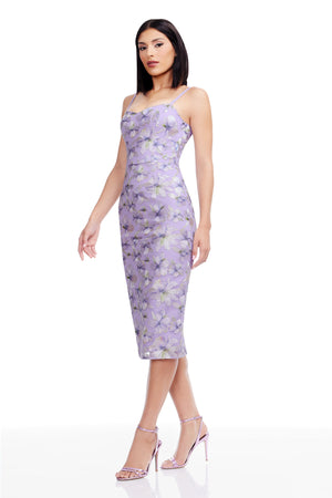 Blakely Dress / WISTERIA MULTI