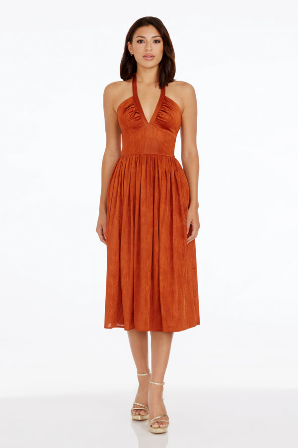 Briar Dress / BURNT ORANGE