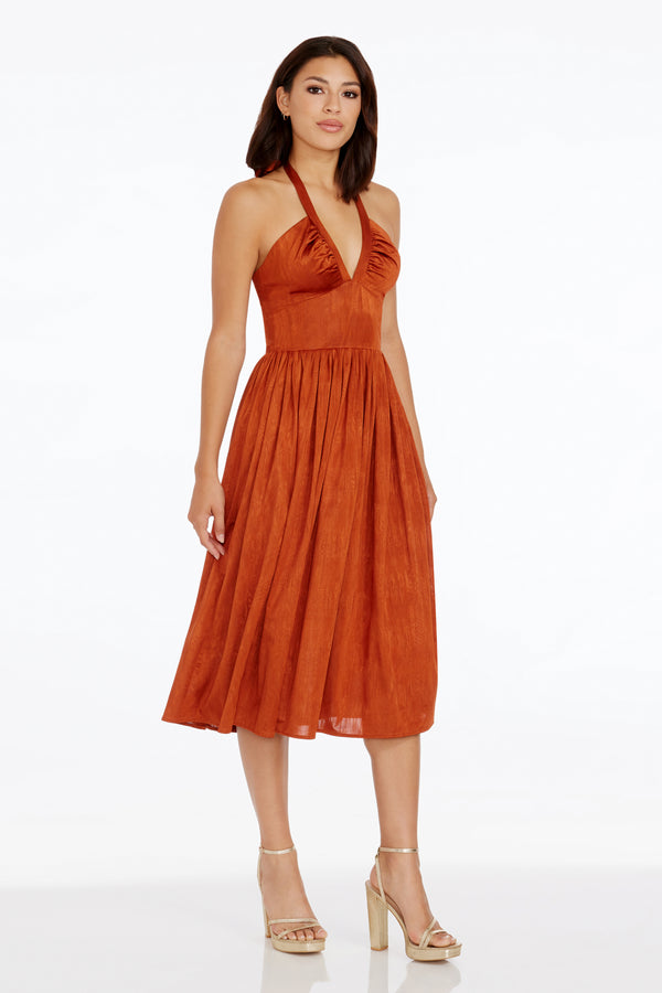 Briar Dress / BURNT ORANGE
