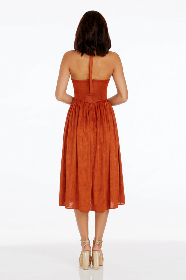 Briar Dress / BURNT ORANGE