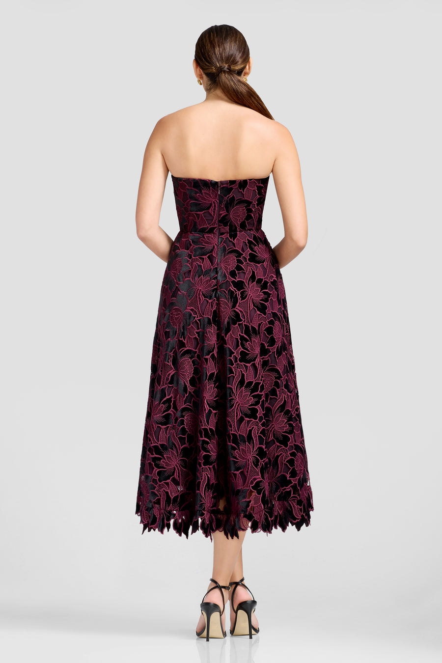 Briella Dress / DEEP PLUM MULTI