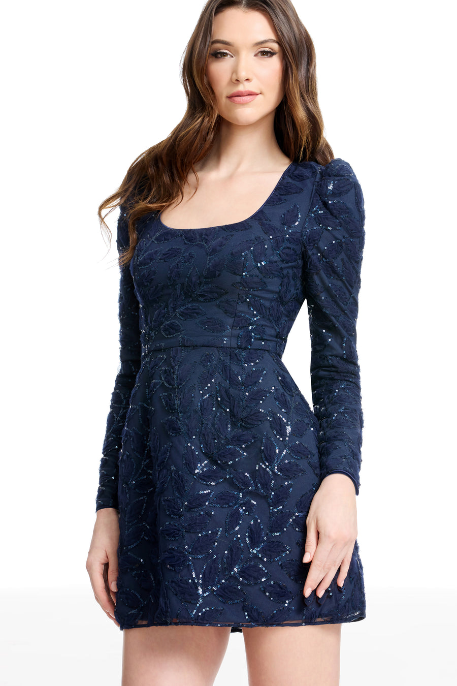 BRIE DRESS / NAVY