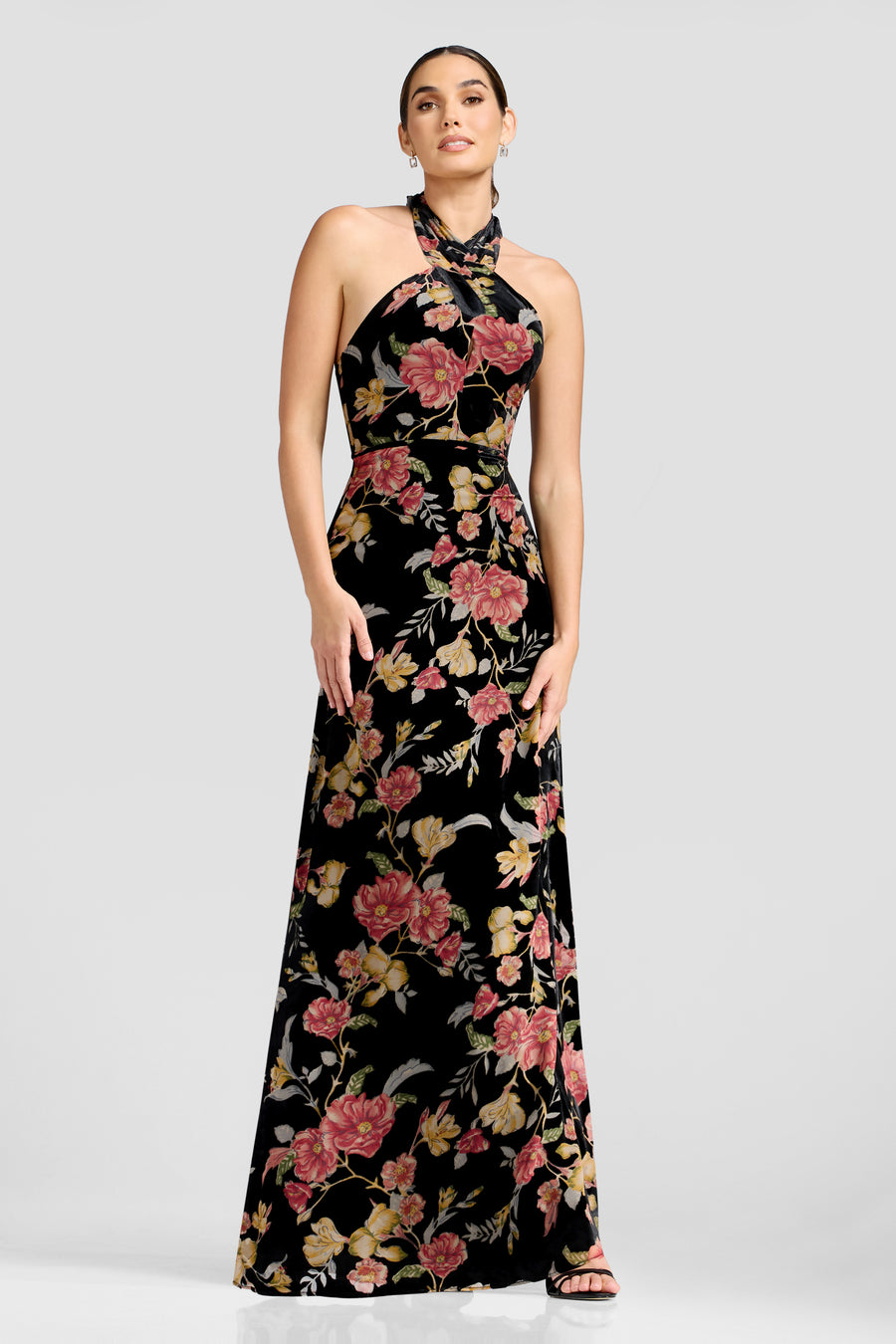 Brighton Dress / BLACK MULTI