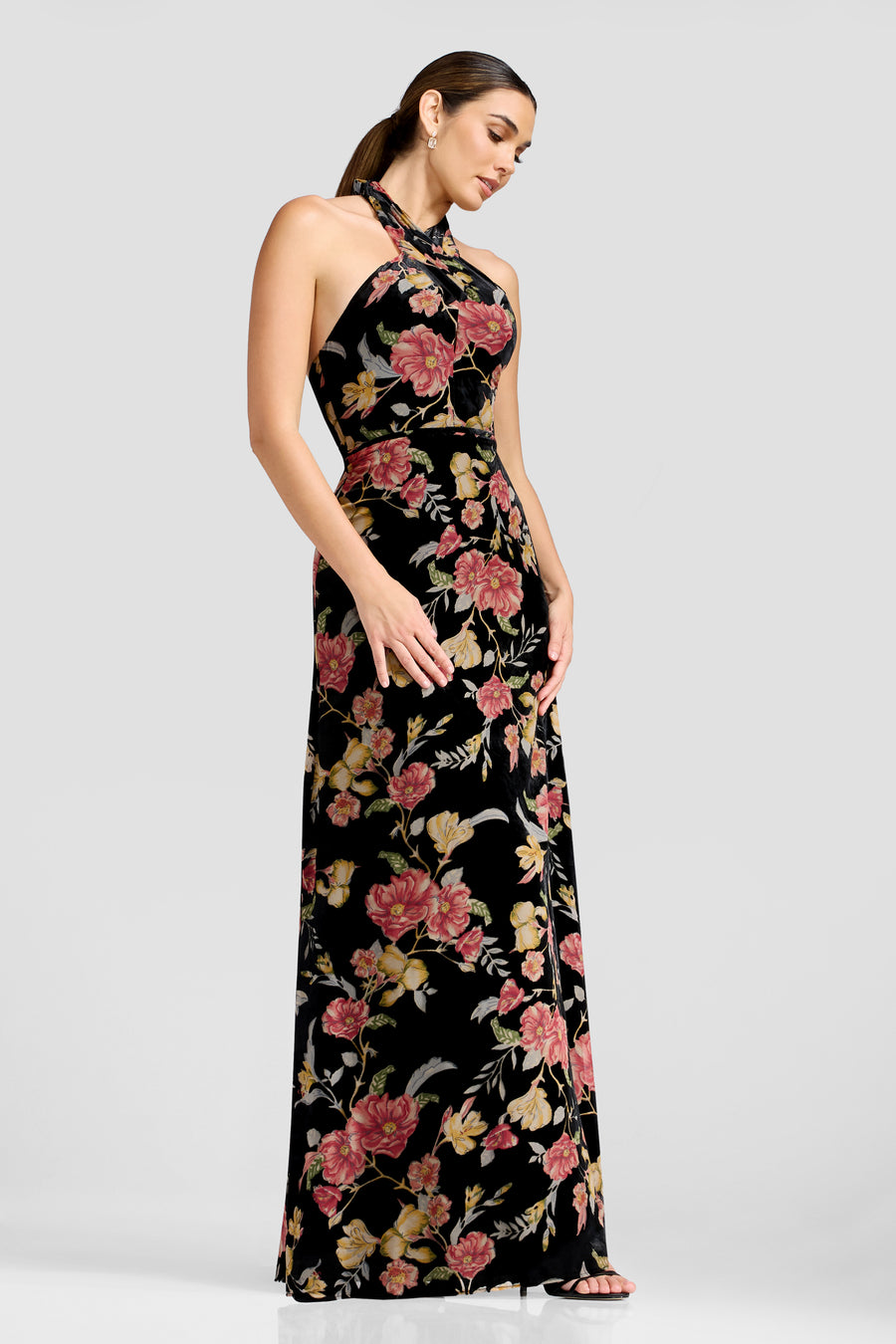 Brighton Dress / BLACK MULTI