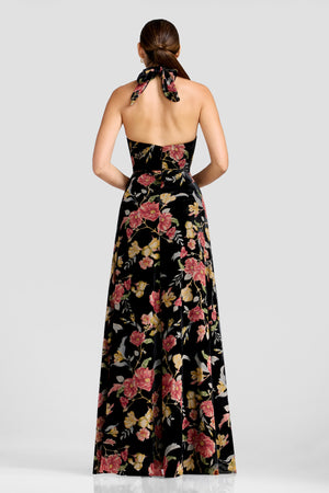 Brighton Dress / BLACK MULTI