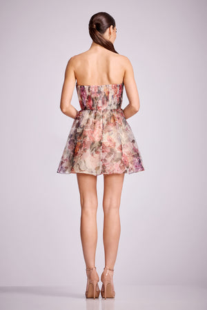 Brooke Dress / CHAMPAGNE MULTI