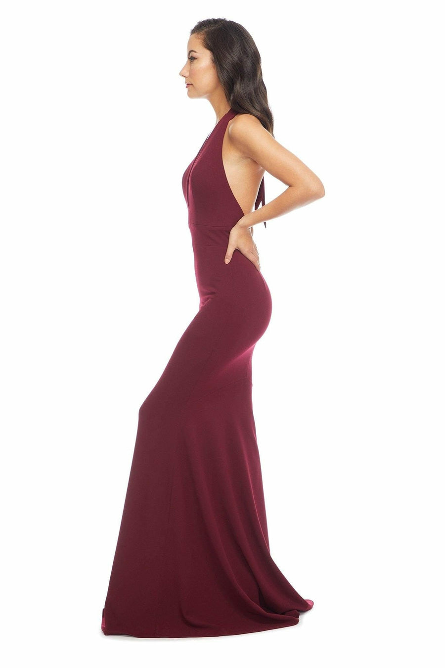 Camden Gown / Burgundy