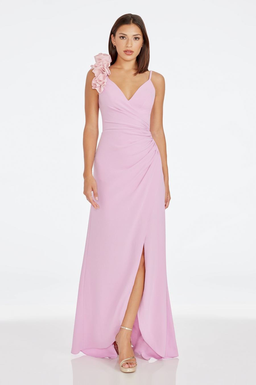 Camelia Gown / LAVENDER-VINTAGE PINK