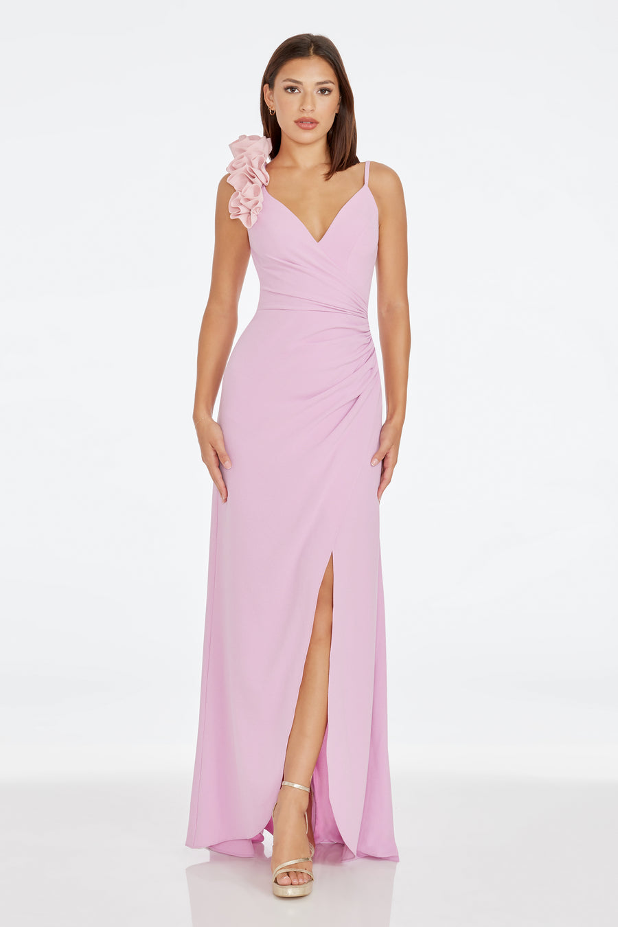 dress the population cally gown Camelia Gown