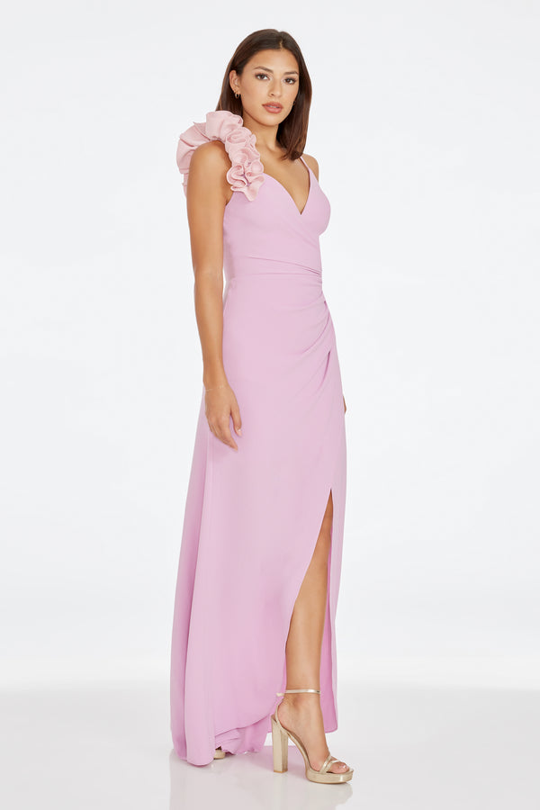 Camelia Gown / LAVENDER-VINTAGE PINK