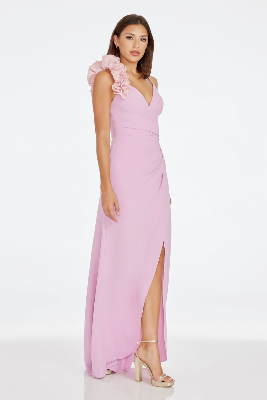 Camelia Gown / LAVENDER-VINTAGE PINK