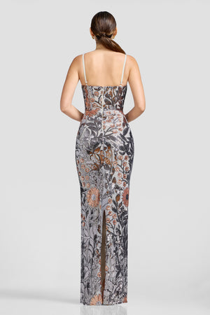 Cammie Dress / SILVER MULTI