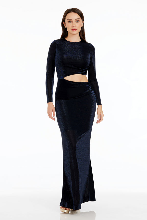 Candace Dress / MIDNIGHT BLUE B