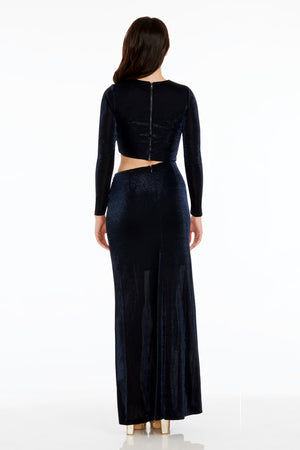 Candace Dress / MIDNIGHT BLUE B