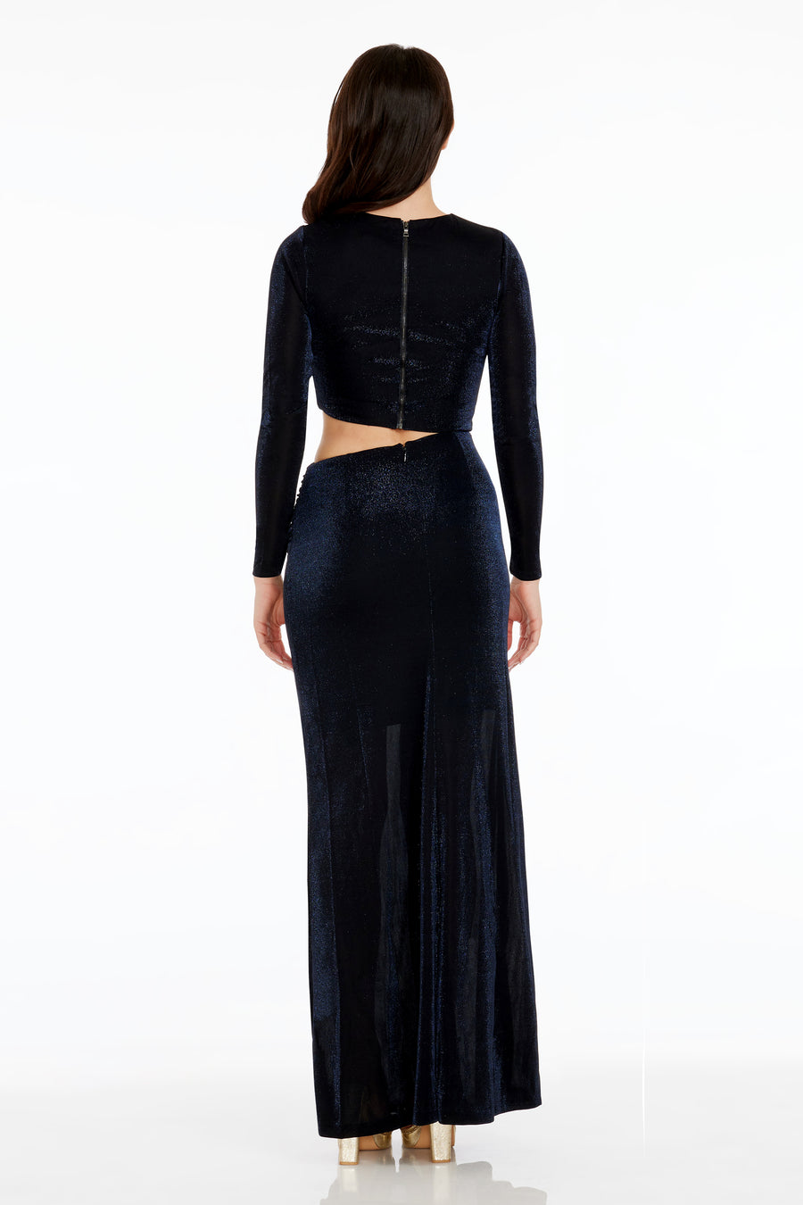 Candace Dress / MIDNIGHT BLUE B