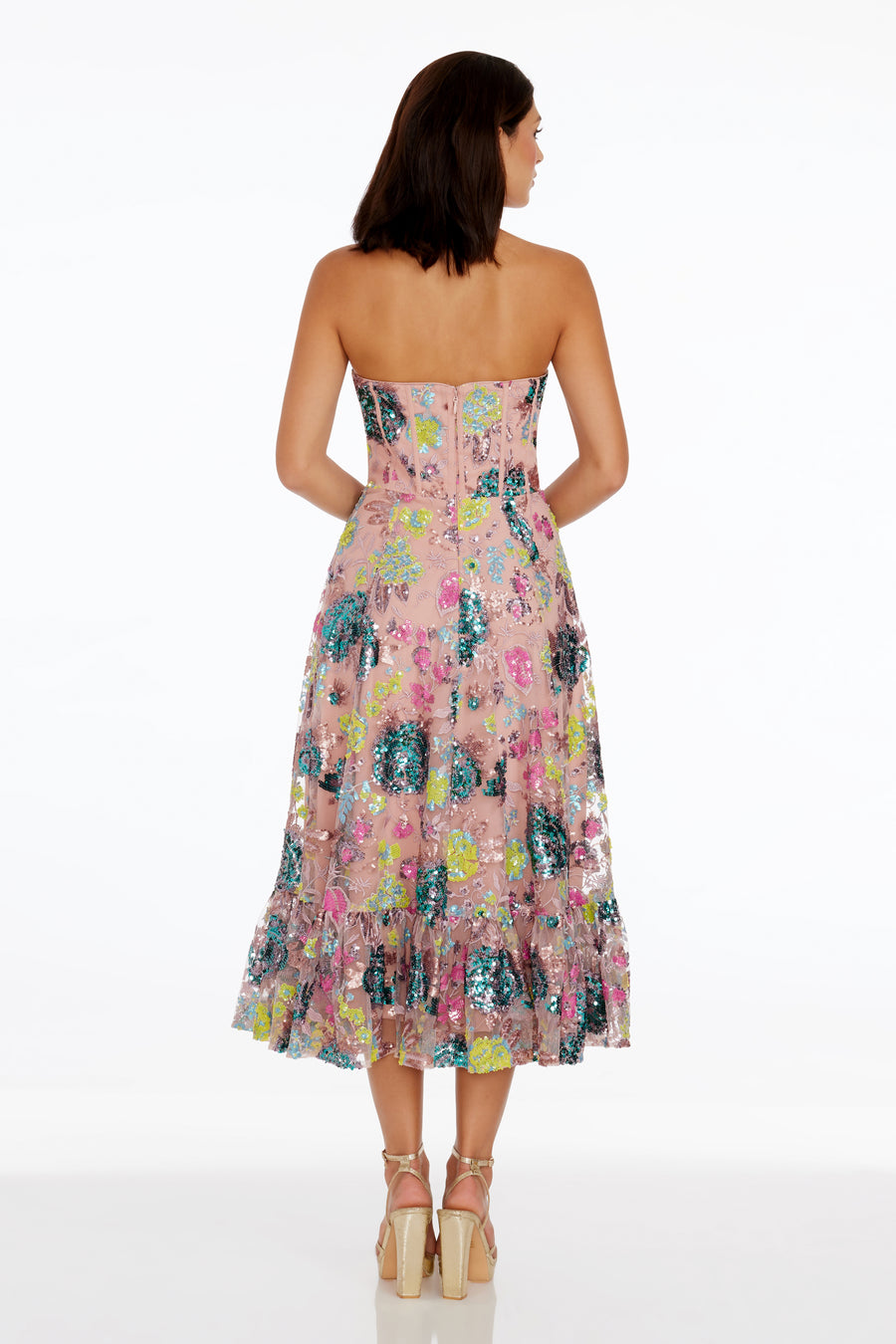 Carina Dress / BLUSH MULTI