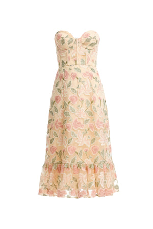 CARINA DRESS / BLUSH MULTI