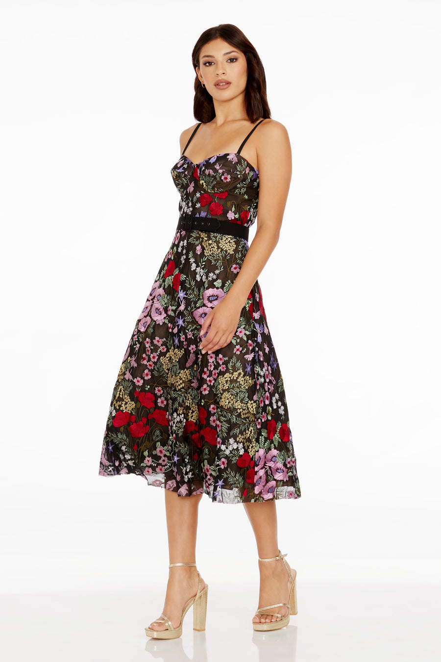 Carlita Dress / ROUGE MULTI