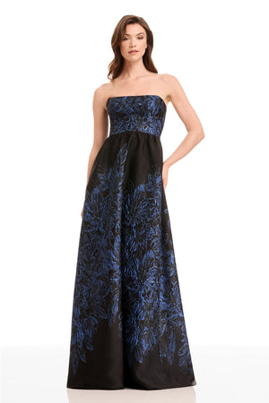 Caroline Dress / COBALT MULTI