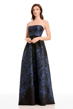 Caroline Dress / COBALT MULTI