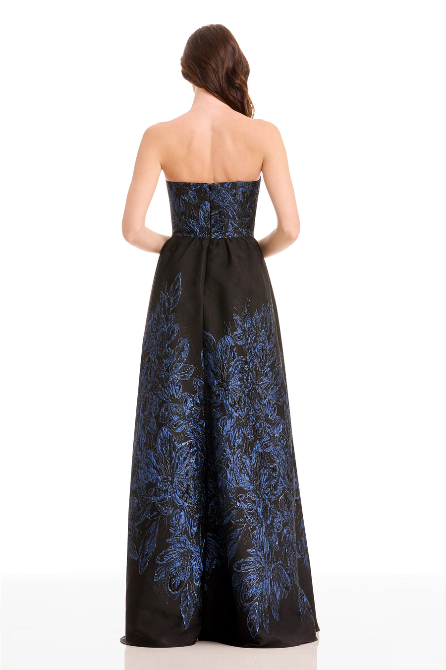 Caroline Dress / COBALT MULTI