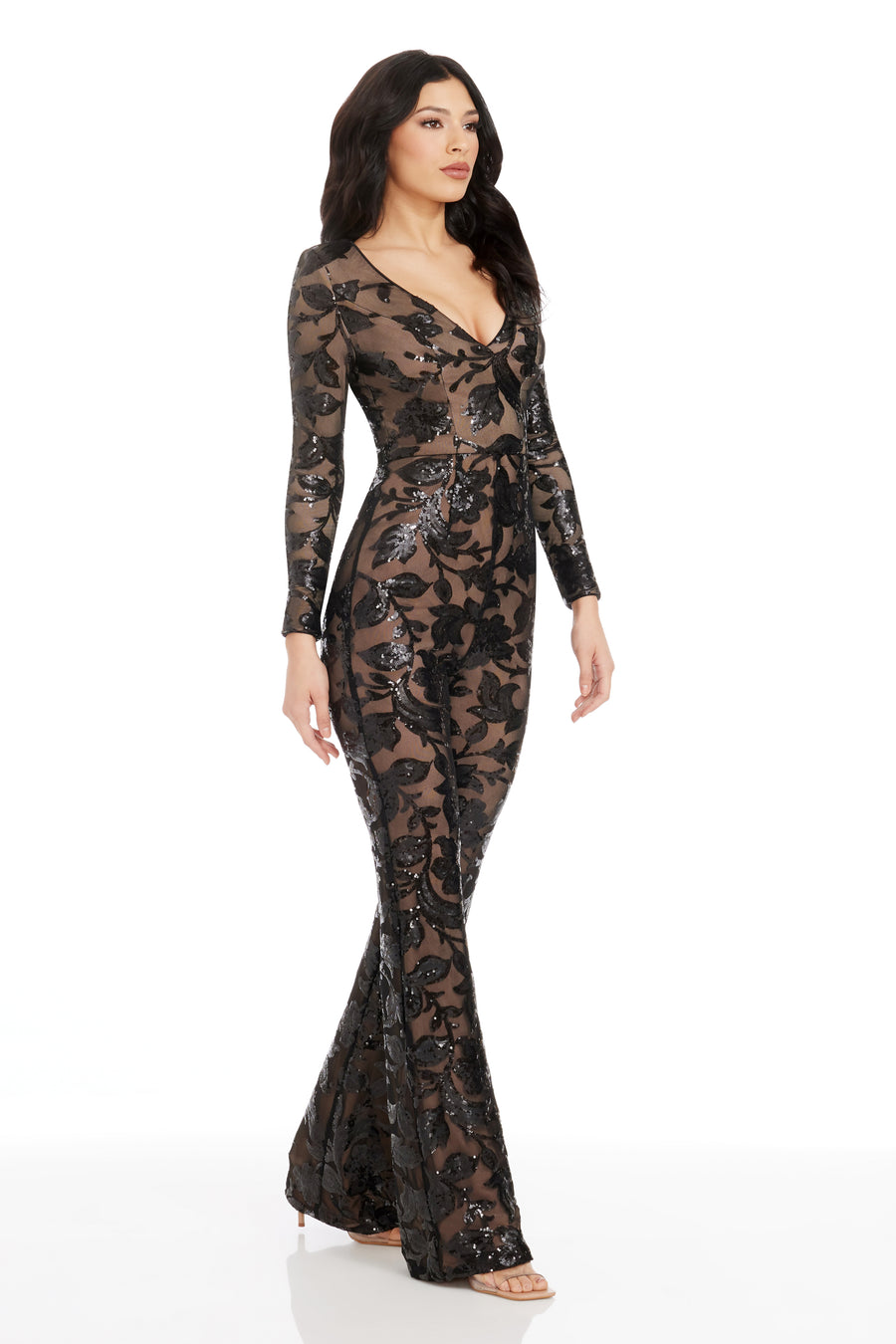 chinese dress ladies Carson Jumpsuit Dress the Population chinese dress ladies Carson Jumpsuit Dress the Population