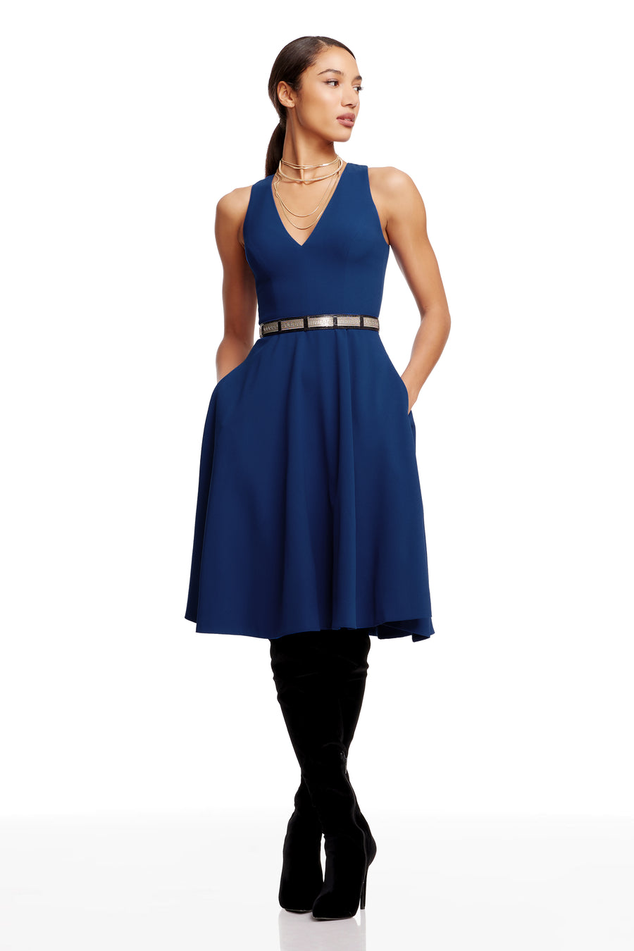 Catalina Dress / COBALT