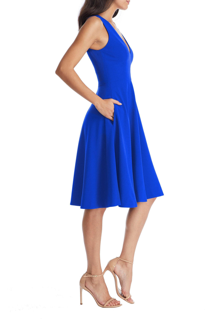 Catalina Dress / ELECTRIC BLUE