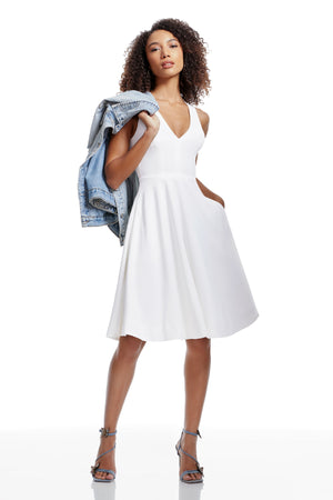 Catalina Dress / OFF WHITE