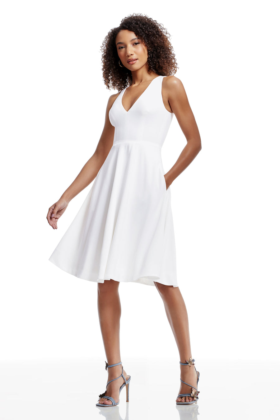 Catalina Dress / OFF WHITE