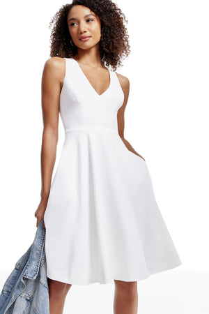 Catalina Dress / OFF WHITE