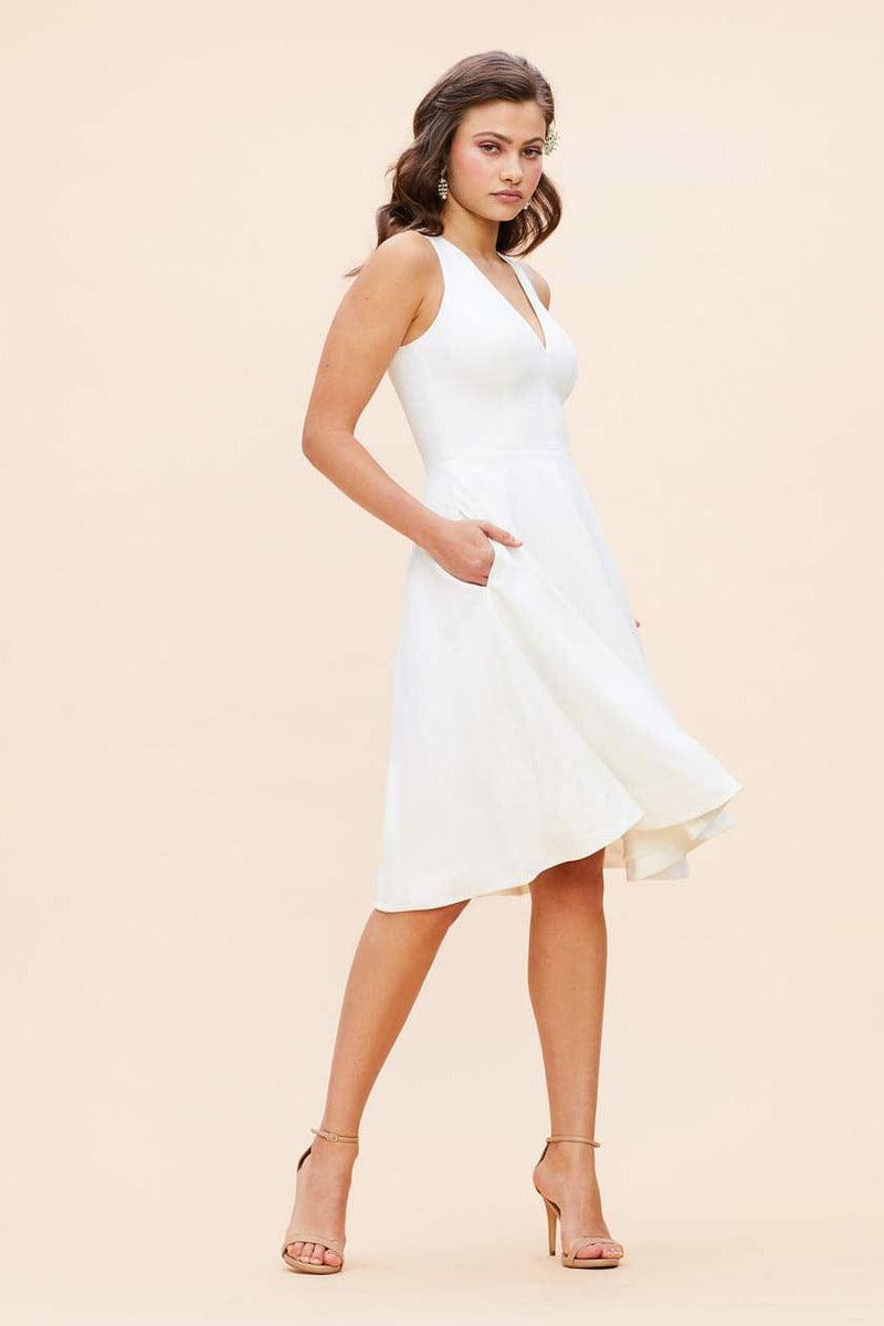 Catalina Dress / OFF WHITE