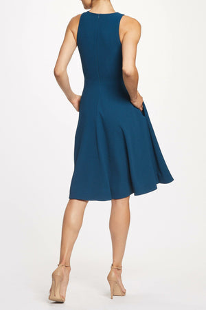 Catalina Dress / PEACOCK BLUE