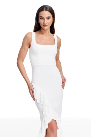 CHARLENE DRESS / OFF WHITE