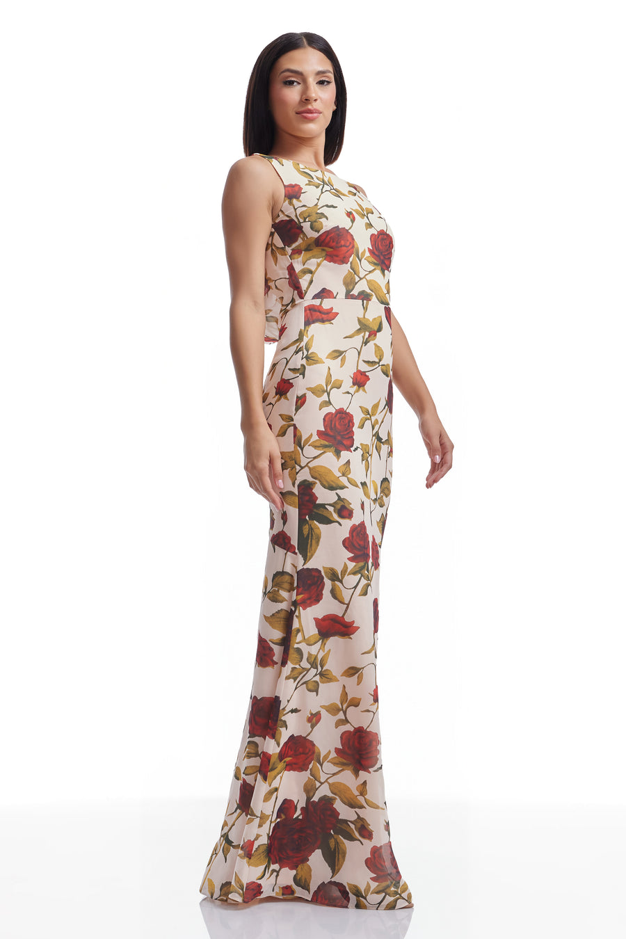 Cherilyn Dress / CREAM MULTI