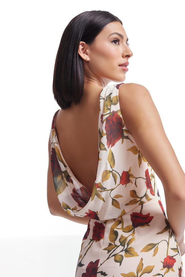 Cherilyn Dress / CREAM MULTI