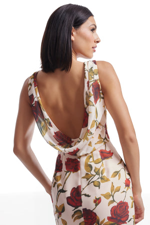 Cherilyn Dress / CREAM MULTI